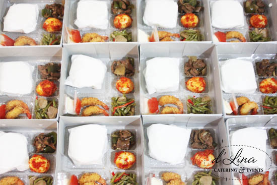 Nasi Box Pesanan Ibu Vivi Alam Sutera Serpong